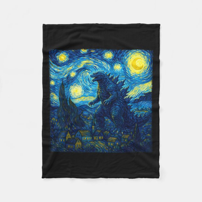 Manta Polar Japanese Monster Kaiju Van Gogh Starry Night  (Anverso)