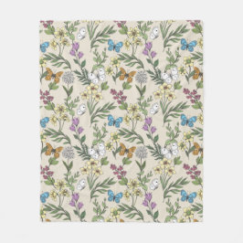 Manta Polar Jardín de campo