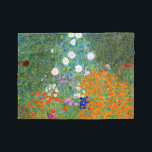 Manta Polar Jardín de flores por el vintage de Gustavo Klimt<br><div class="desc">Arte del vintage de Bauerngarten/del jardín de flores/del jardín de la cabaña pintado en 1905 por el Symbolist y el artista austríacos Gustavo Klimt (1862-1918) de Nouveau del arte</div>