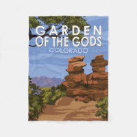 Jardín de los dioses del Vintage de Colorado