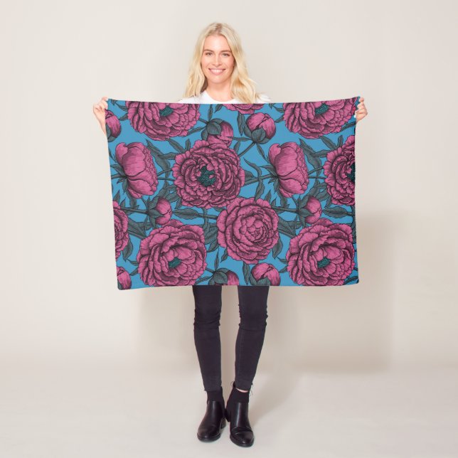 Manta Polar Jardín de peones (In situ)