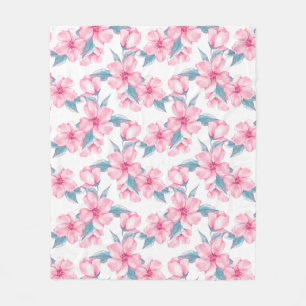 Manta Polar Jardín de primavera