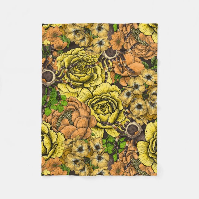 Manta Polar Jardín de Tarantula 1 (Anverso)