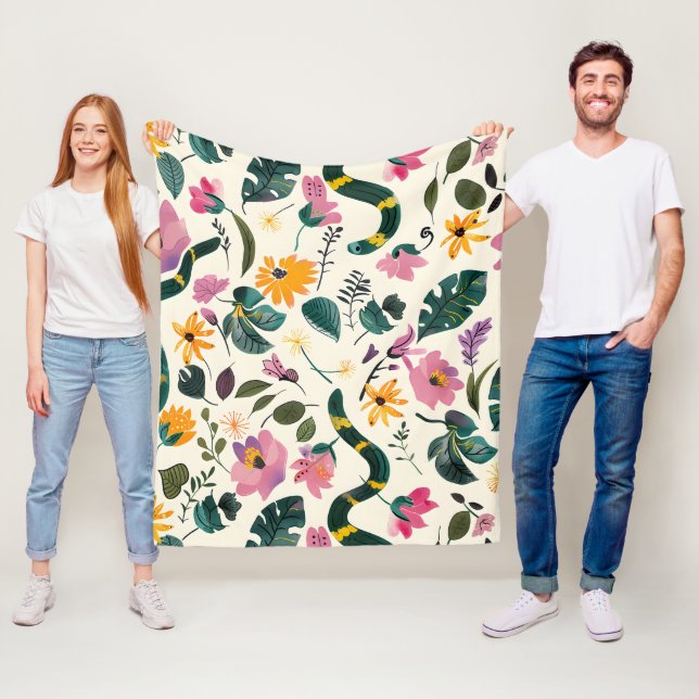 Manta Polar Jardín encantado (In situ)