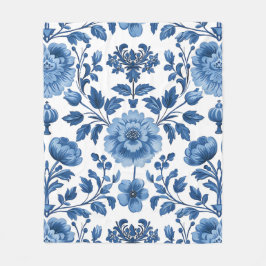 Manta Polar Jardín floral ruso francés