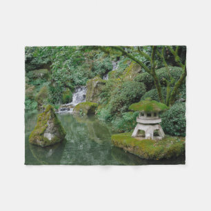Manta Polar Jardines japoneses pacíficos