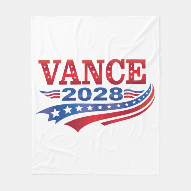 Manta Polar JD Vance Presidente 2028 (Anverso)