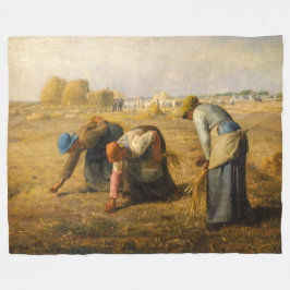 Manta Polar Jean-Francois Millet - The Gleaners