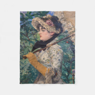 Manta Polar Jeanne (Primavera) De Édouard Manet