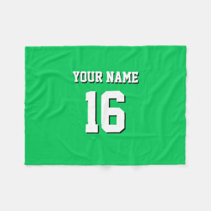 Manta Polar Jersey del equipo deportivo Emerald Green
