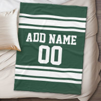 Jersey deportivo de rayas verdes y blancas persona