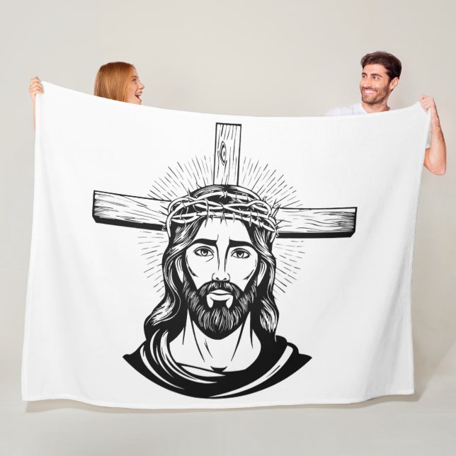 Manta Polar Jesucristo (In situ)