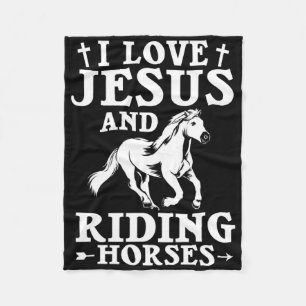 Manta Polar Jesus Cita Horseck Riding Equestrian Design Chris