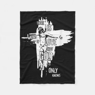 Manta Polar Jesús Cristiano Hay Un Tipo De Amor Que Dios O