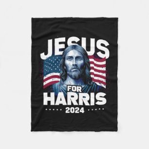 Manta Polar Jesus For Harris Kamala 2024