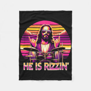 Manta Polar Jesús ha resucitado Él es divertido cristiano Nd