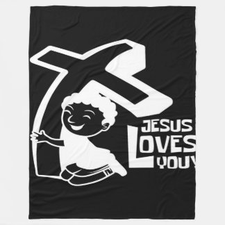 Manta Polar Jesus Loves All Of You Jesus quotes