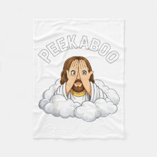 Manta Polar Jesús Peekaboo