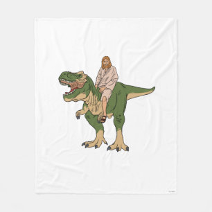 Manta Polar Jesus Riding T-Rex