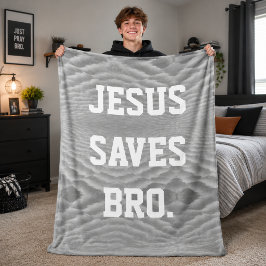 Manta Polar Jesús salva hermano. 