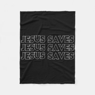 Manta Polar Jesús salva la Biblia de la Fe de Dios de la Cruz