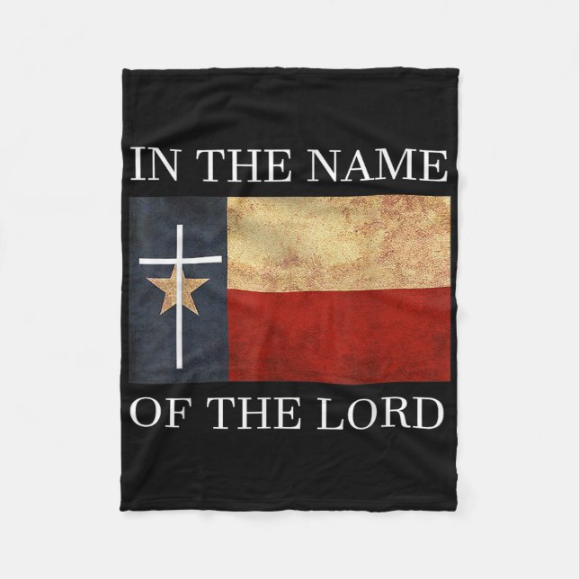 Manta Polar Jesus Texas Christian  (Anverso)