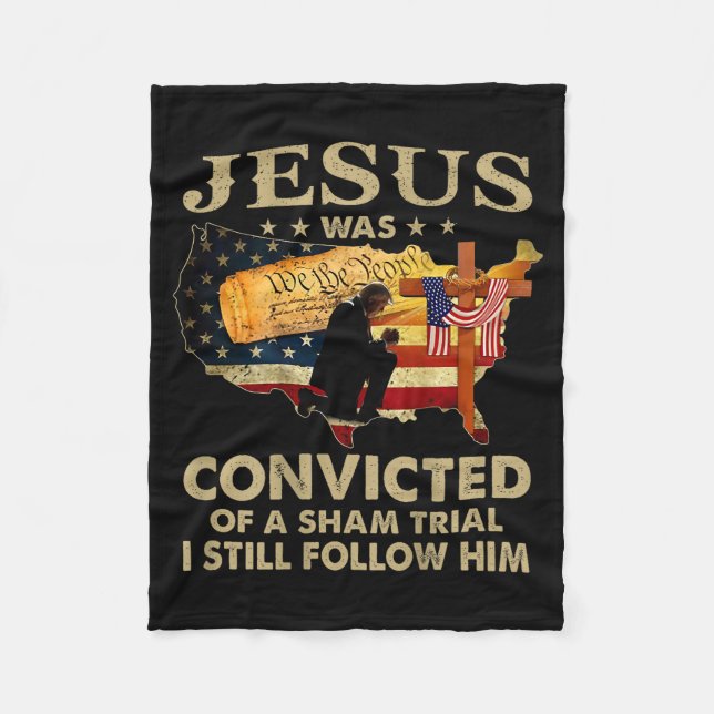 Manta Polar Jesus Was Convicted Of A Sham Trial I Still Follow (Anverso)