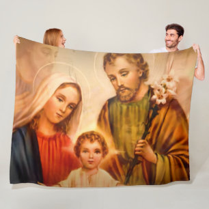 Manta Polar JESUS y MARY MAGDALENE