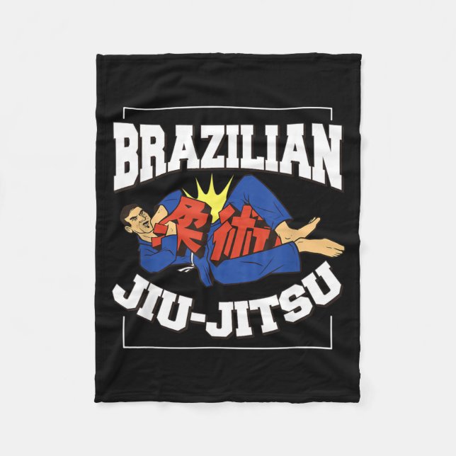 Manta Polar jiu-jitsu brasileño (Anverso)