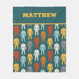 Manta Polar Jiu Jitsu brasileño BJJ Gi uniforme personalizado