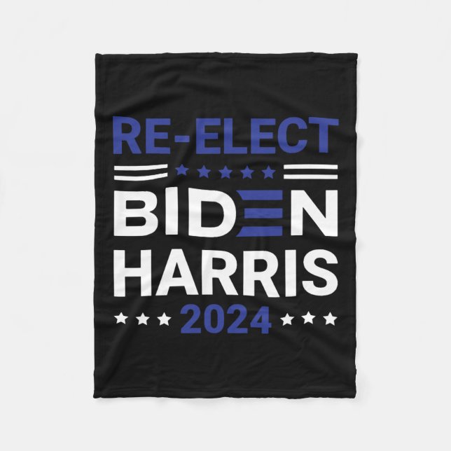 Manta Polar Joe Biden 2024 Demócratas (Anverso)