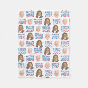 Manta Polar Joe Biden y Kamala Harris Fleece Blanket