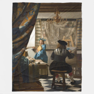 Manta Polar Johannes Vermeer - La historia de la pintura