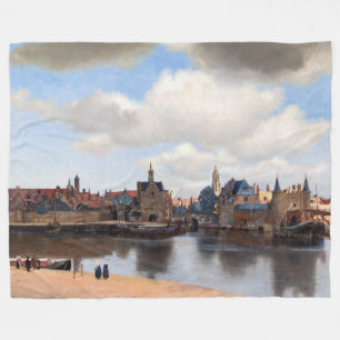Manta Polar Johannes Vermeer - Vista de Delft