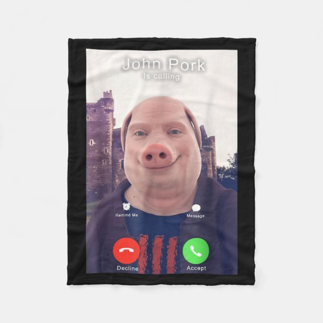 Manta Polar John Rk Is Calling Funny Answer Call Phone  (Anverso)