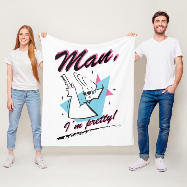 Manta Polar Johnny Bravo - Man I'm Pretty Retro Graphic (In situ)