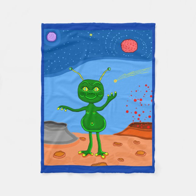 Manta Polar Jolly the Cute Alien (Anverso)