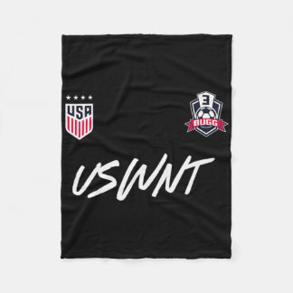Manta Polar Jordyn Bugg 3 Navy Uswnt Licencia Oficial 