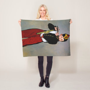 Manta Polar Joven Flautista, El Flautista, Edouard Manet, 1866