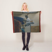 Joven lanzadora de agua Vermeer Fleece Blanket