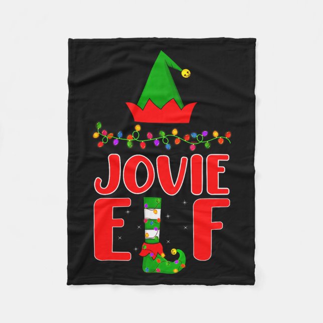 Manta Polar Jovie Elf Matching Family Lighting Christmas  (Anverso)