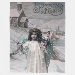 Manta Polar Joyeux Noel