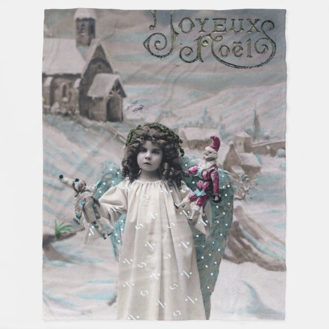 Manta Polar Joyeux Noel (Anverso)