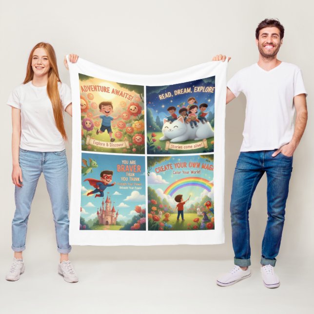 Manta Polar Joyful Garden Adventures for Kids & Pets (In situ)