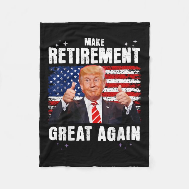 Manta Polar Jubilación 2025 Jubilación 2025 Retirada 2025 Trum (Anverso)