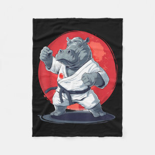 Manta Polar Judo Hippo Naturaleza Kickboxing Taekwondo Artes M