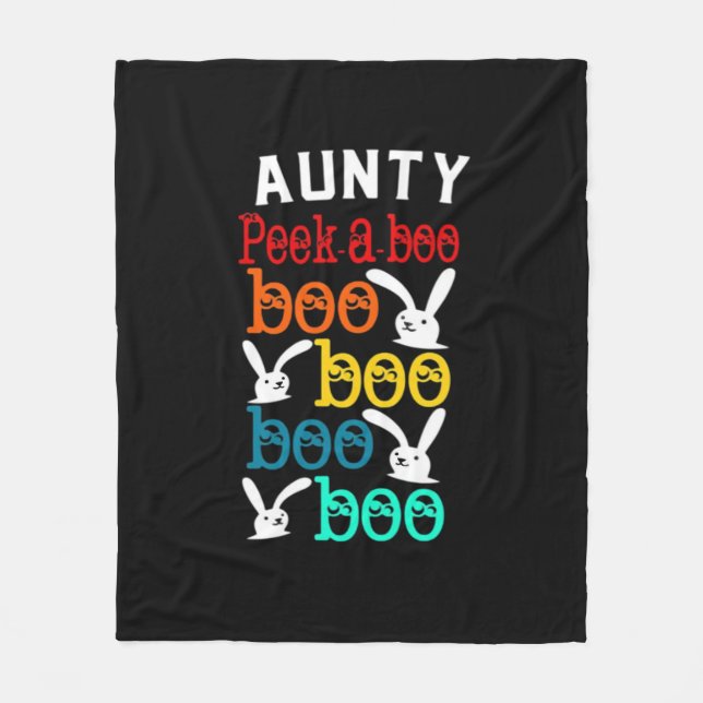 Manta Polar Juego De Conejo Para Niños Adultos De Novedad (Anverso)