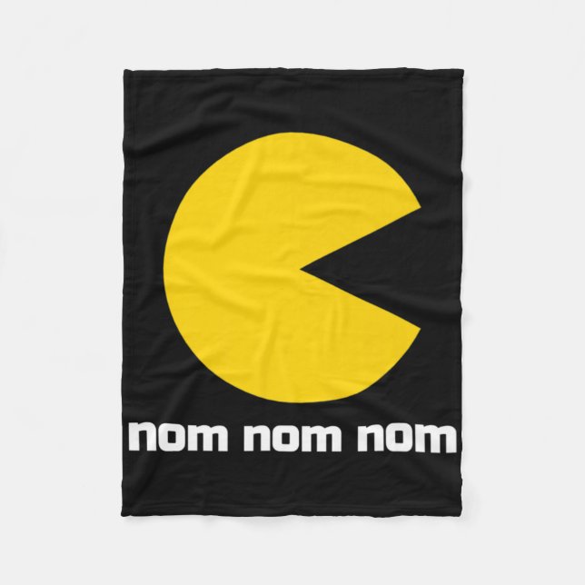 Manta Polar Juego de video clic Nom Nom Nom (Anverso)