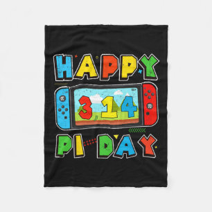 Manta Polar Juego de video Pi Day Gamer Math Teacher Niños Hom