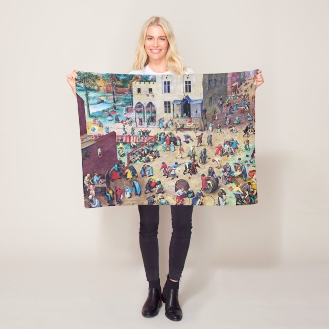 Manta Polar Juegos infantiles, Pieter Bruegel (In situ)